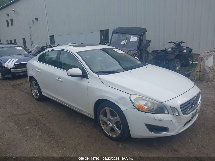 2012 Volvo S60 T5 VIN: YV1622FS4C2143657 Lot: 39444793