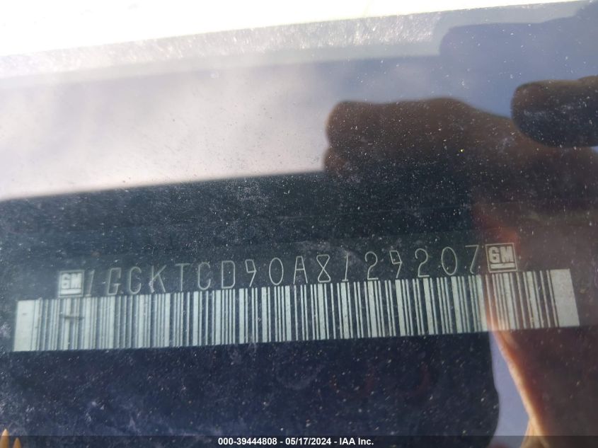 2010 Chevrolet Colorado Lt VIN: 1GCKTCD90A8129207 Lot: 39444808