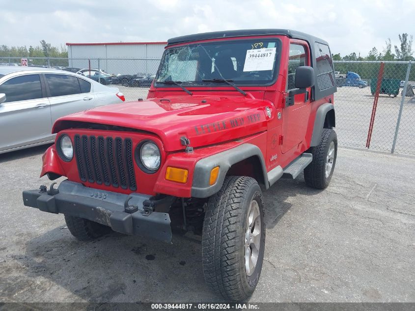 2006 Jeep Wrangler Unlimited VIN: 1J4FA44S96P788118 Lot: 39444817