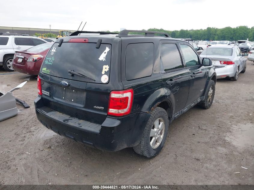 2008 Ford Escape Xlt VIN: 1FMCU93178KE50783 Lot: 39444821