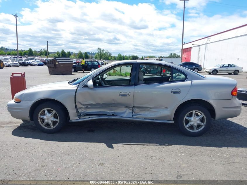 2000 Oldsmobile Alero Gl3 VIN: 1G3NL52E4YC302145 Lot: 39444833