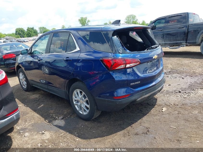 2022 Chevrolet Equinox Awd Lt VIN: 3GNAXUEVXNL147911 Lot: 39444849