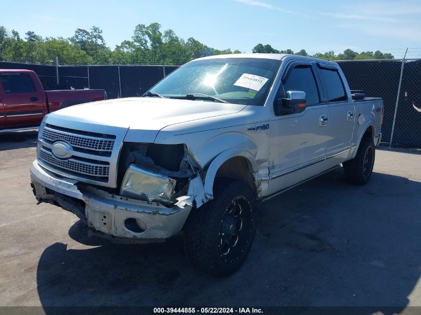 2009 Ford F-150 Fx4/King Ranch/Lariat/Platinum/Xl/Xlt VIN: 1FTPW14V89FA84460 Lot: 39444855