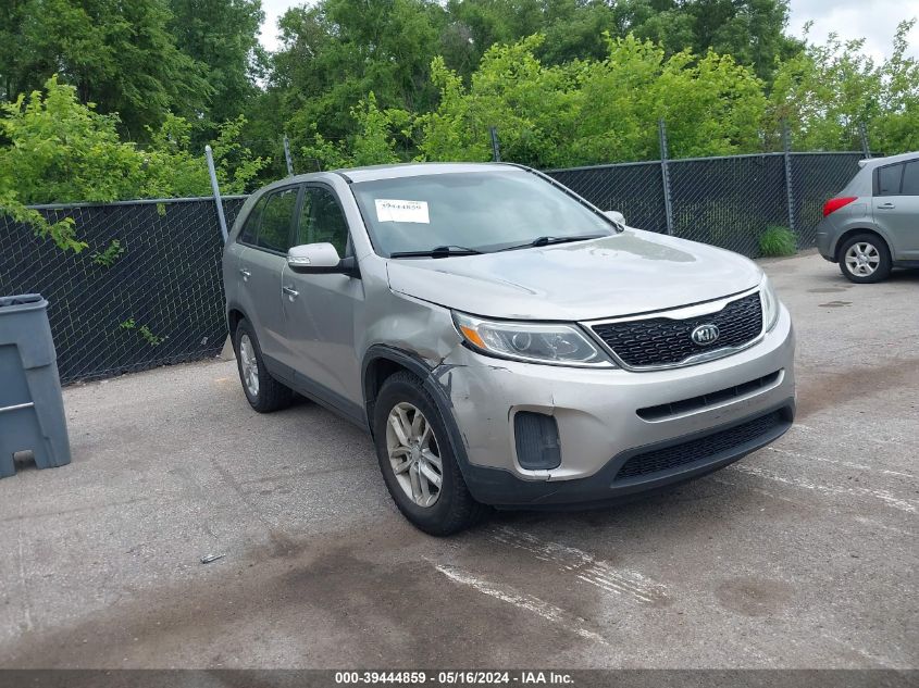 2015 Kia Sorento Lx VIN: 5XYKT3A62FG658992 Lot: 39444859