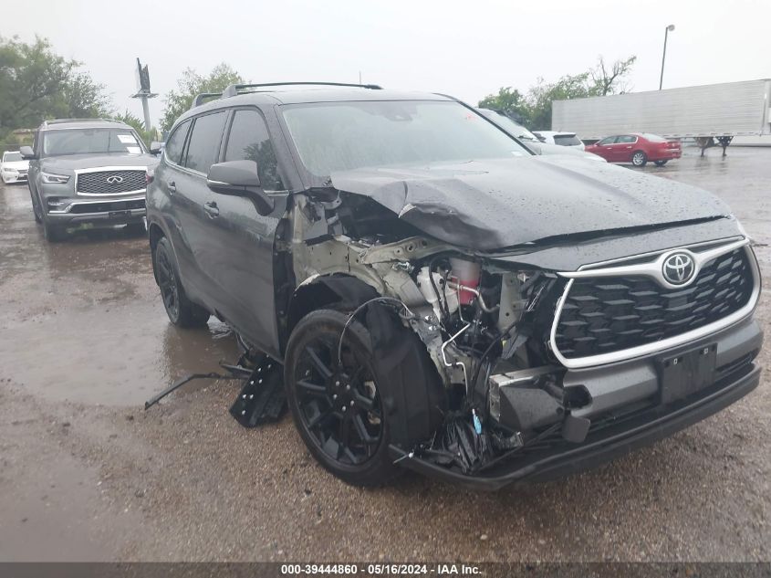 2023 Toyota Highlander Le VIN: 5TDKDRAH3PS024189 Lot: 39444860