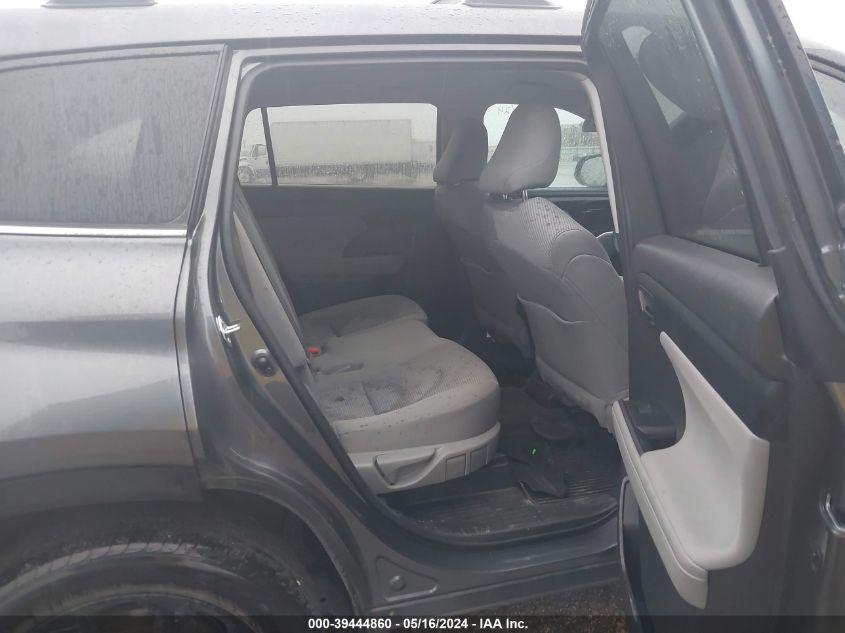 2023 Toyota Highlander Le VIN: 5TDKDRAH3PS024189 Lot: 39444860