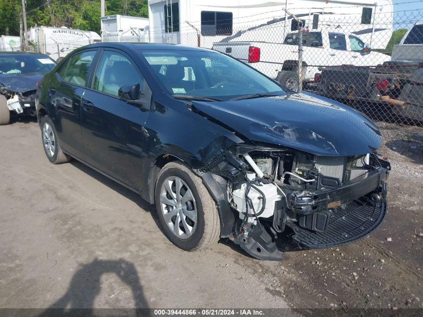 2016 TOYOTA COROLLA LE - 2T1BURHE4GC556152