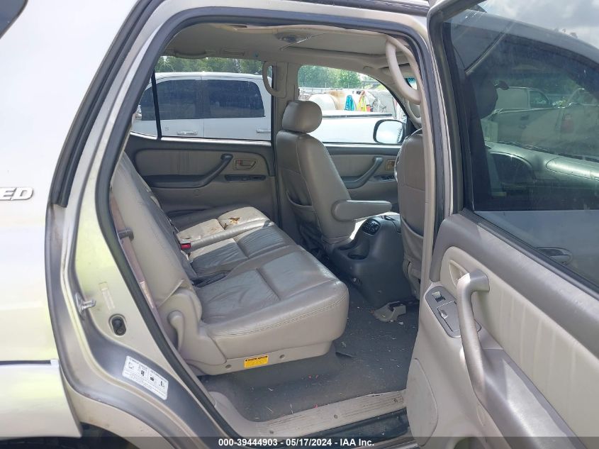 2001 Toyota Sequoia Limited V8 VIN: 5TDBT48A61S034642 Lot: 39444903