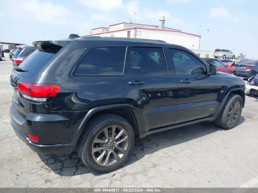 2016 Jeep Grand Cherokee Limited 75Th Anniversary VIN: 1C4RJEBG5GC500823 Lot: 39444917