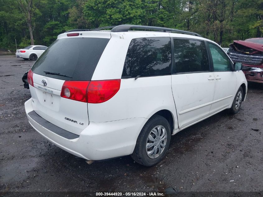 2009 Toyota Sienna Le VIN: 5TDZK23C09S227508 Lot: 39444920