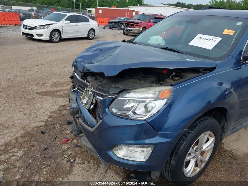 2016 Chevrolet Equinox Lt VIN: 2GNALCEK5G6154316 Lot: 39444924