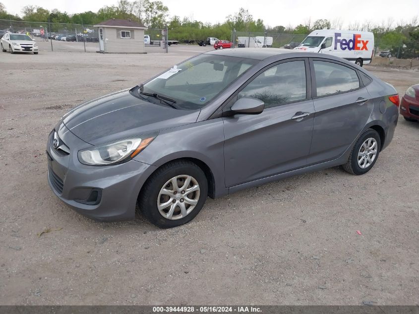 2014 Hyundai Accent Gls VIN: KMHCT4AE8EU658876 Lot: 39444928