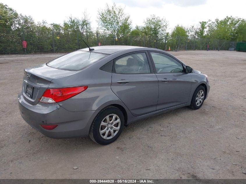 2014 Hyundai Accent Gls VIN: KMHCT4AE8EU658876 Lot: 39444928