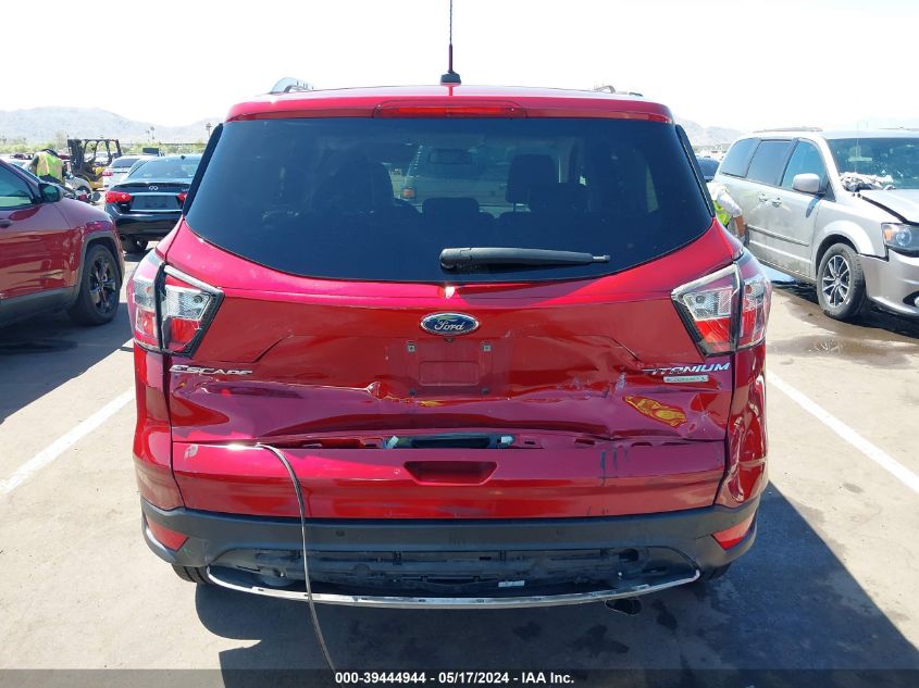 2017 Ford Escape Titanium VIN: 1FMCU0J94HUA47238 Lot: 39444944