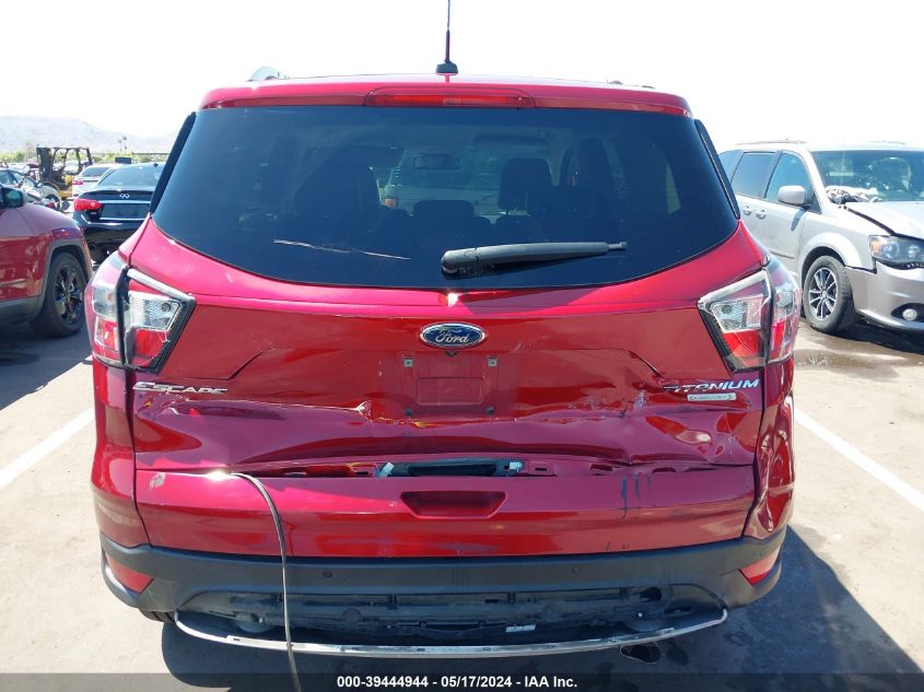 2017 FORD ESCAPE TITANIUM - 1FMCU0J94HUA47238