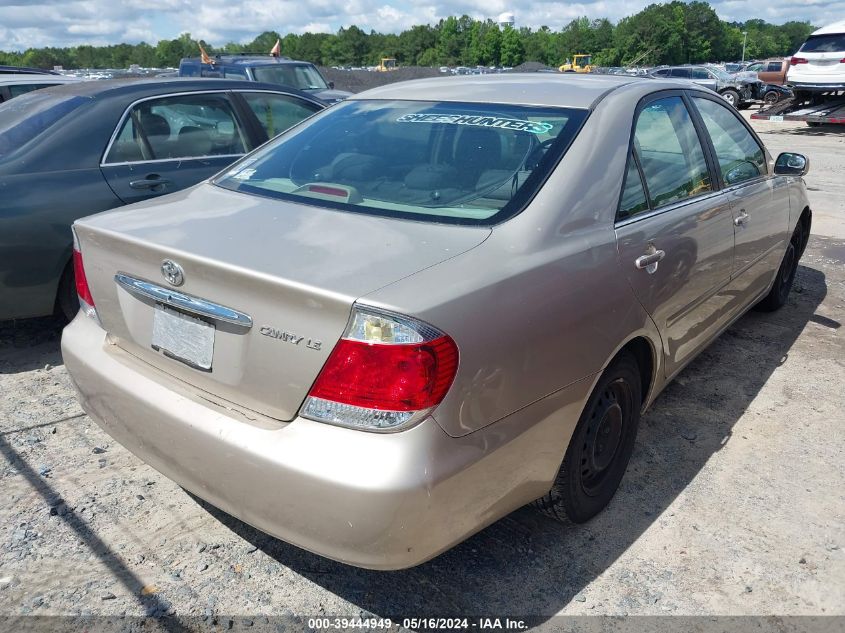 2006 Toyota Camry Le VIN: 4T1BE32K46U745051 Lot: 39444949