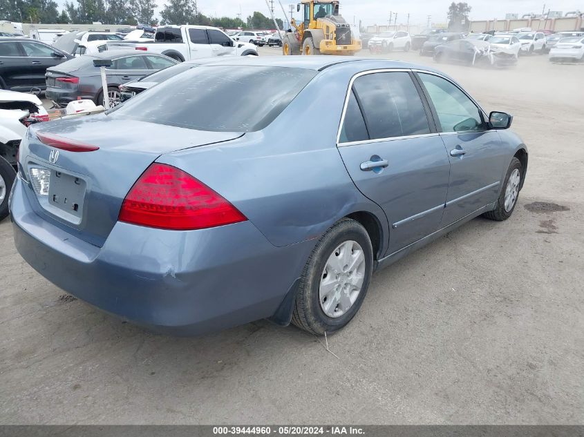 2007 Honda Accord 2.4 Lx VIN: 1HGCM56407A036723 Lot: 39444960