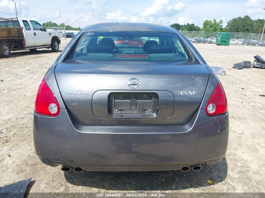 2006 Nissan Maxima 3.5 Se VIN: 1N4BA41E46C822644 Lot: 39444987