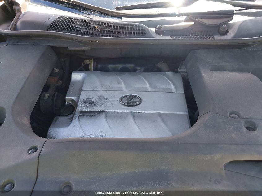 2010 Lexus Rx 350 VIN: 2T2BK1BA8AC052087 Lot: 39444988