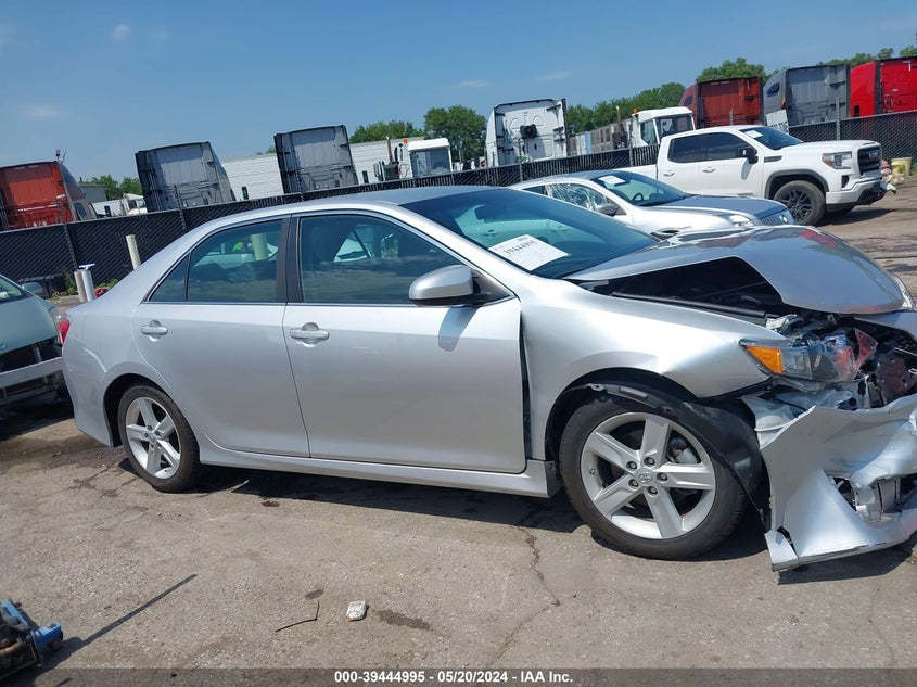 2012 Toyota Camry Se VIN: 4T1BF1FK8CU112107 Lot: 39444995