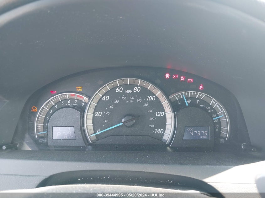 2012 Toyota Camry Se VIN: 4T1BF1FK8CU112107 Lot: 39444995