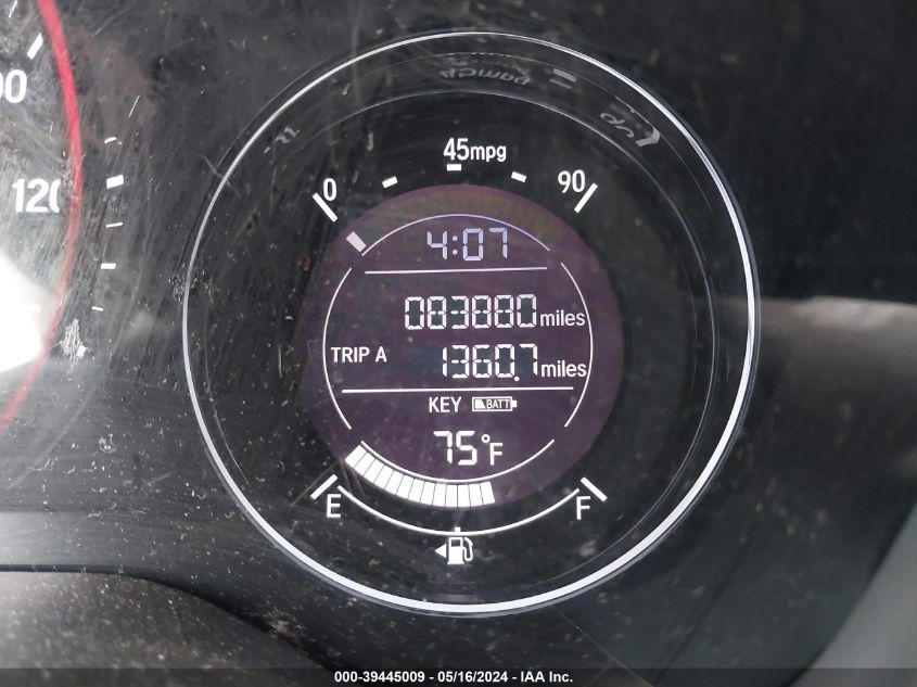 2016 Honda Hr-V Ex VIN: 3CZRU6H51GM757649 Lot: 39445009