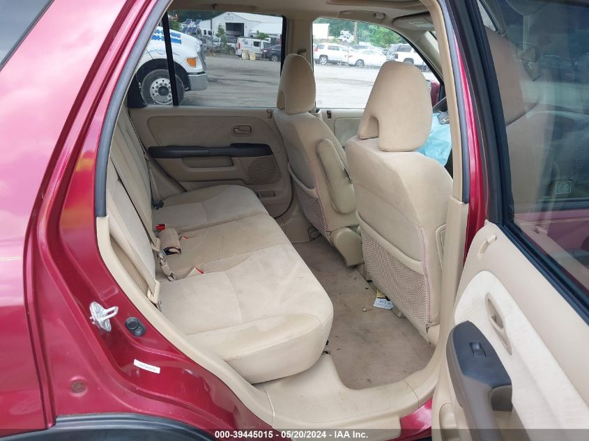 2005 Honda Cr-V Ex VIN: SHSRD78895U322362 Lot: 39445015