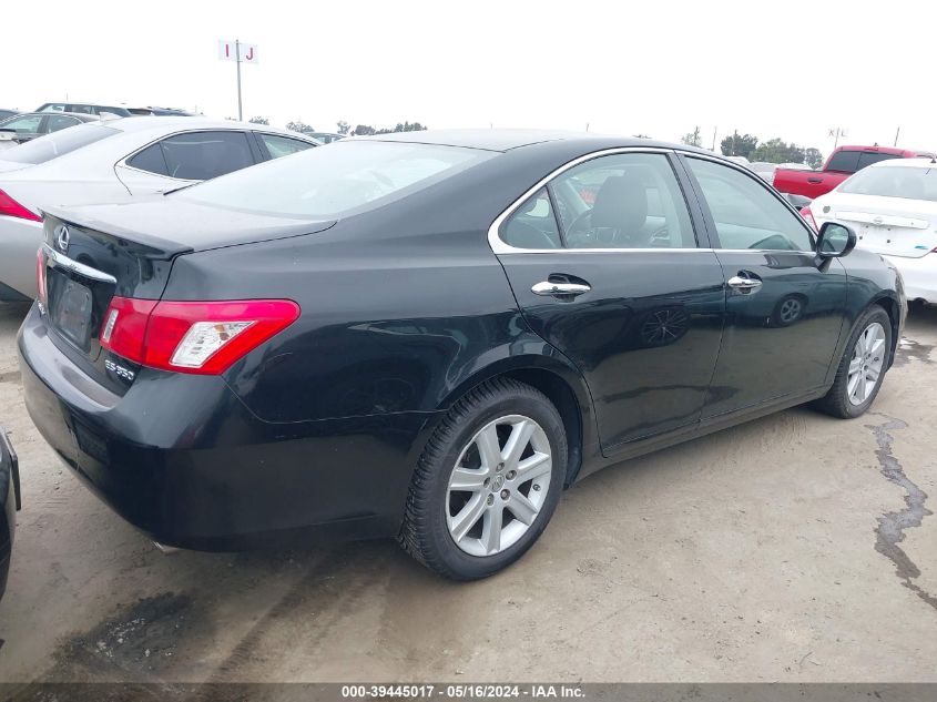 2008 Lexus Es 350 VIN: JTHBJ46G782240081 Lot: 39445017