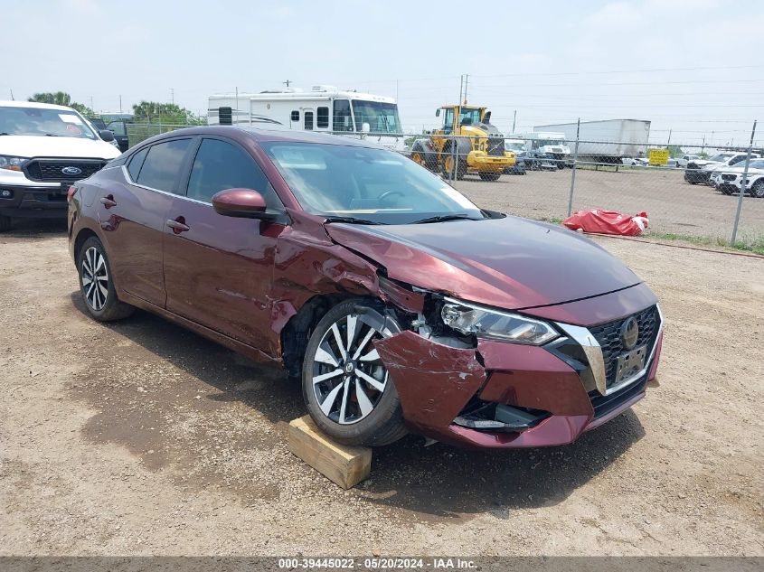 2023 Nissan Sentra Sv Xtronic Cvt VIN: 3N1AB8CV9PY252787 Lot: 39445022