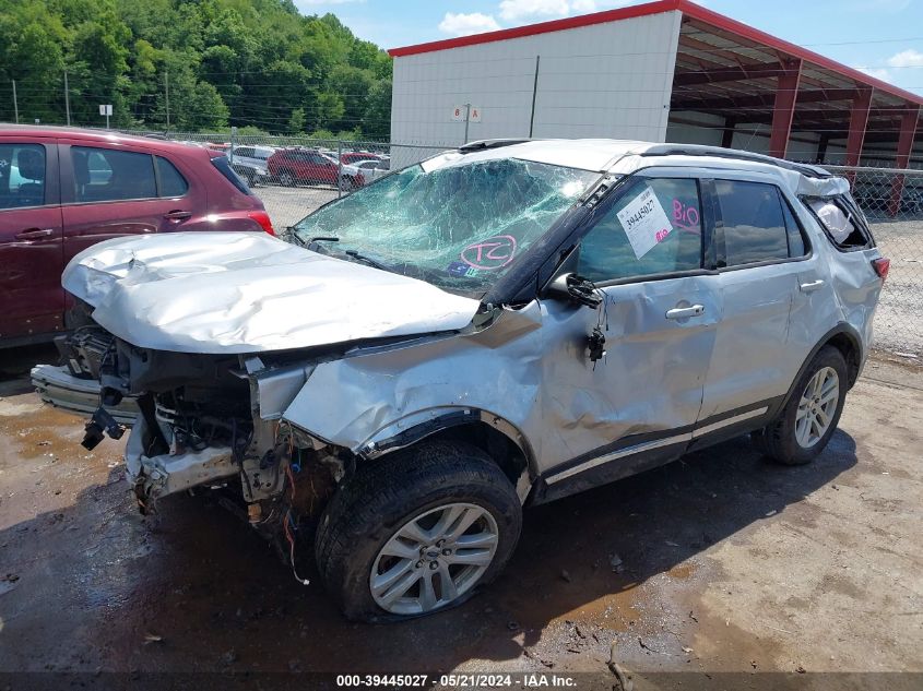 2018 Ford Explorer Xlt VIN: 1FM5K8D81JGC52987 Lot: 39445027