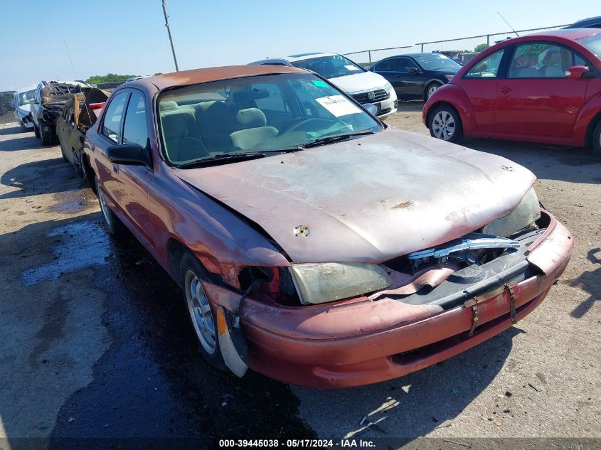 1998 Mazda 626 Dx/Lx VIN: 1YVGF22C2W5694681 Lot: 39445038