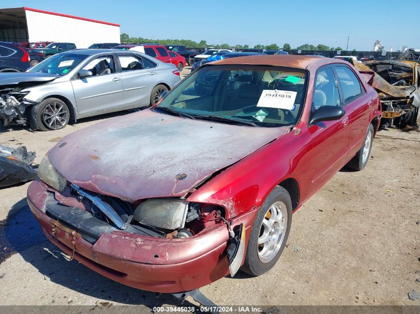 1998 Mazda 626 Dx/Lx VIN: 1YVGF22C2W5694681 Lot: 39445038