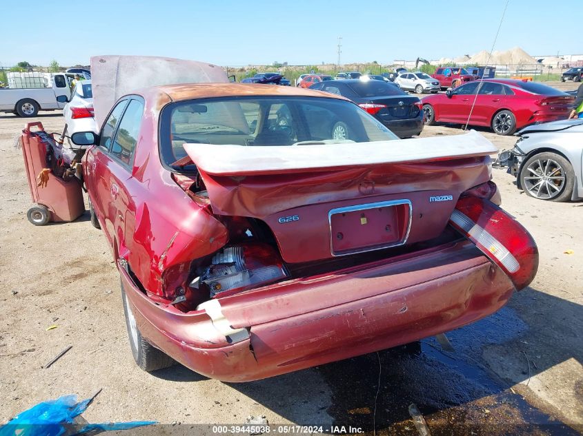 1998 Mazda 626 Dx/Lx VIN: 1YVGF22C2W5694681 Lot: 39445038