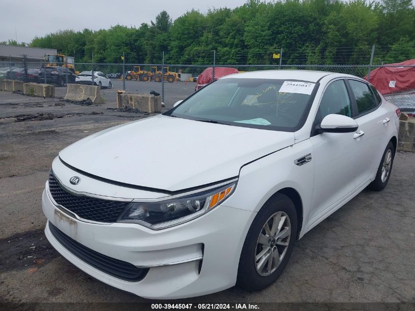 2018 Kia Optima Lx VIN: 5XXGT4L35JG191451 Lot: 39445047