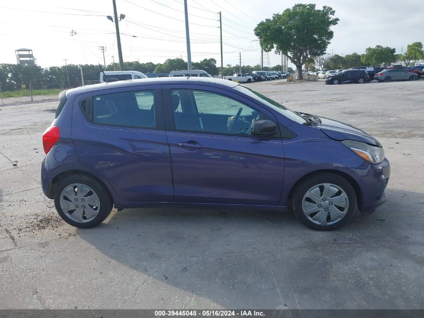 2017 Chevrolet Spark Ls Cvt VIN: KL8CB6SA9HC740679 Lot: 39445048