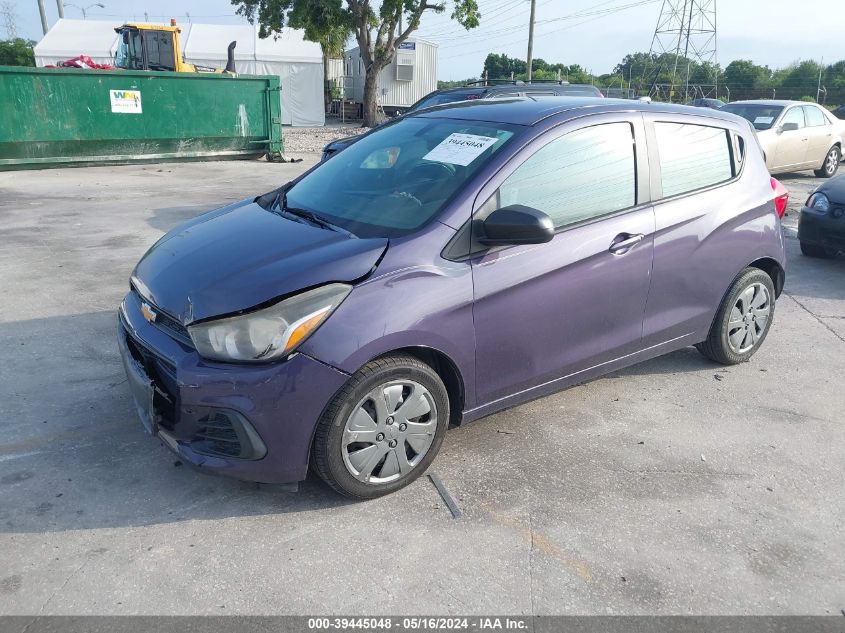 2017 Chevrolet Spark Ls Cvt VIN: KL8CB6SA9HC740679 Lot: 39445048