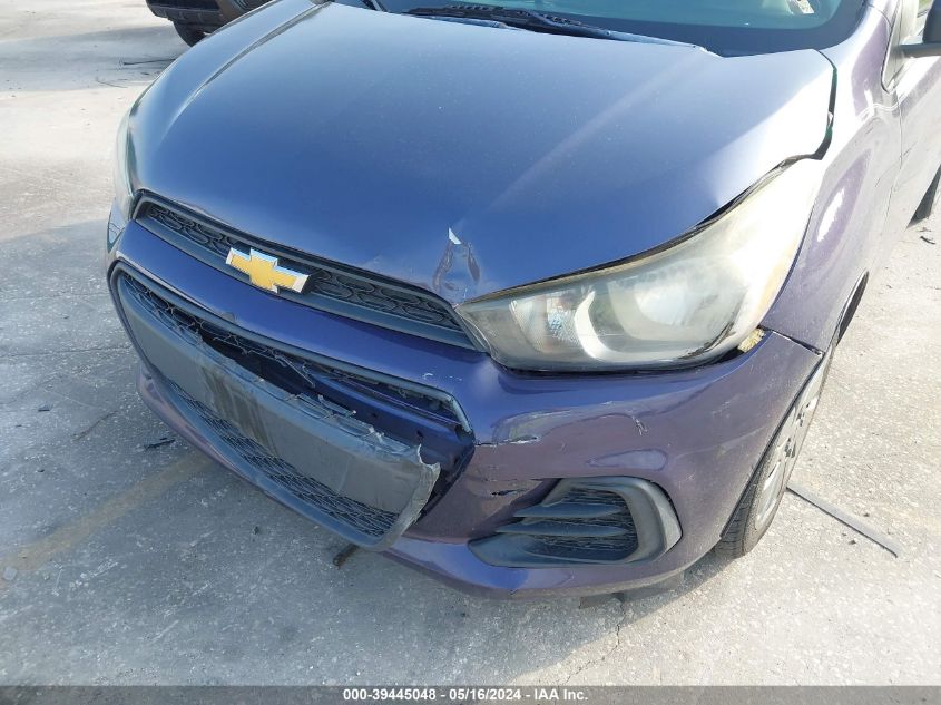 2017 Chevrolet Spark Ls Cvt VIN: KL8CB6SA9HC740679 Lot: 39445048