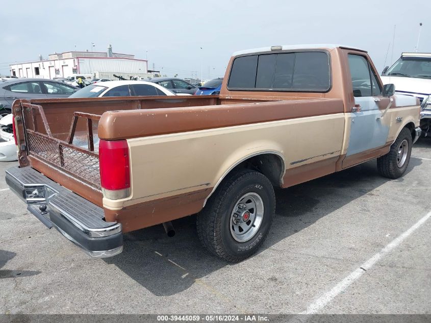 1988 Ford F150 VIN: 2FTDF15N0JCB50257 Lot: 39445059