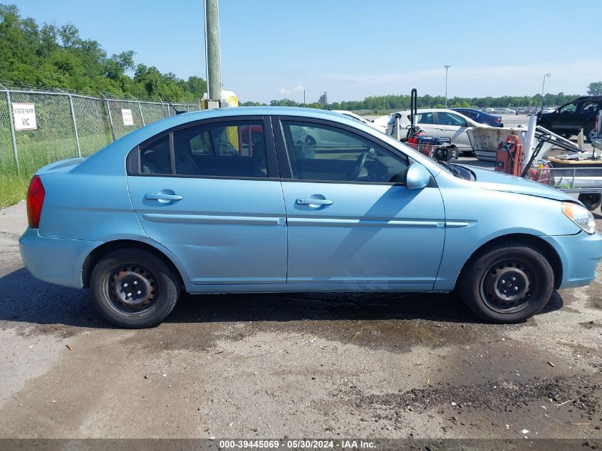 2009 Hyundai Accent Gls VIN: KMHCN46C49U299615 Lot: 39445069