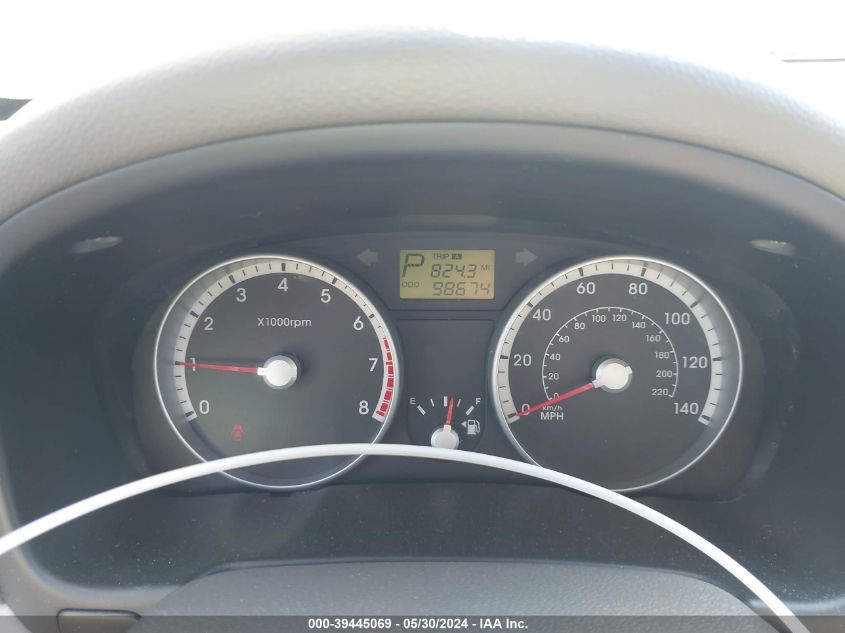 2009 Hyundai Accent Gls VIN: KMHCN46C49U299615 Lot: 39445069