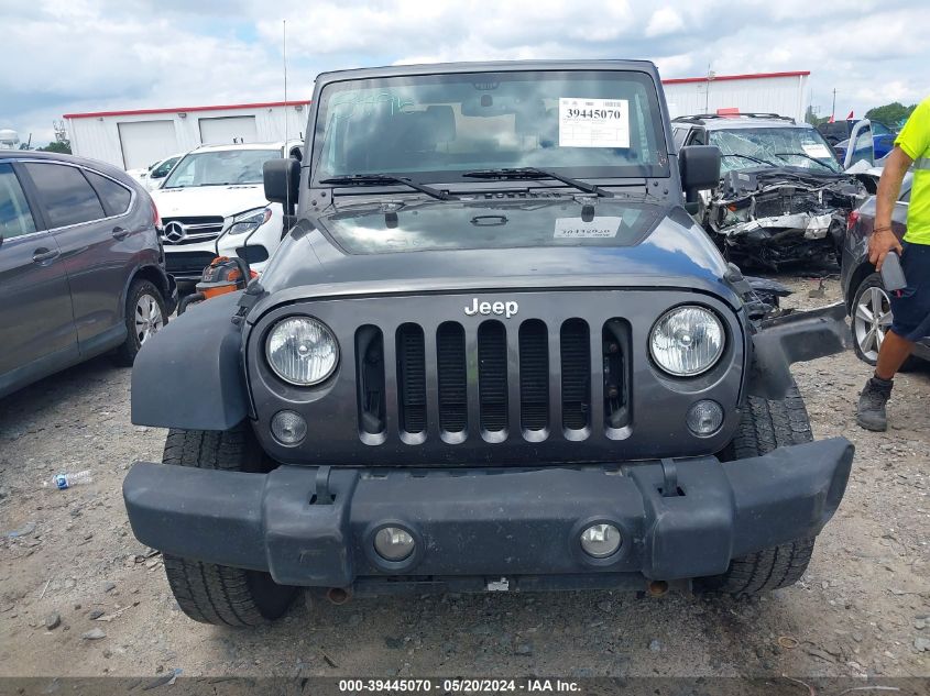 2016 Jeep Wrangler Sport VIN: 1C4AJWAG5GL314011 Lot: 39445070