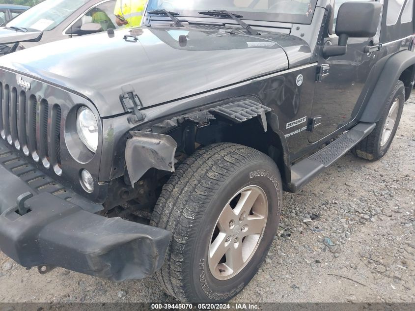 2016 Jeep Wrangler Sport VIN: 1C4AJWAG5GL314011 Lot: 39445070