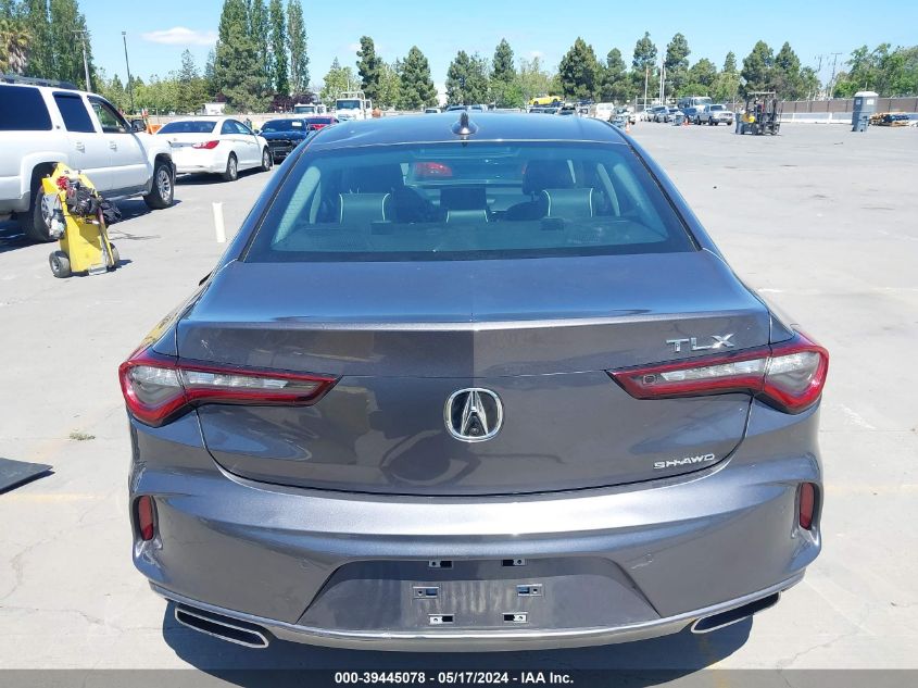 2021 Acura Tlx Advance Package VIN: 19UUB6F69MA005547 Lot: 39445078