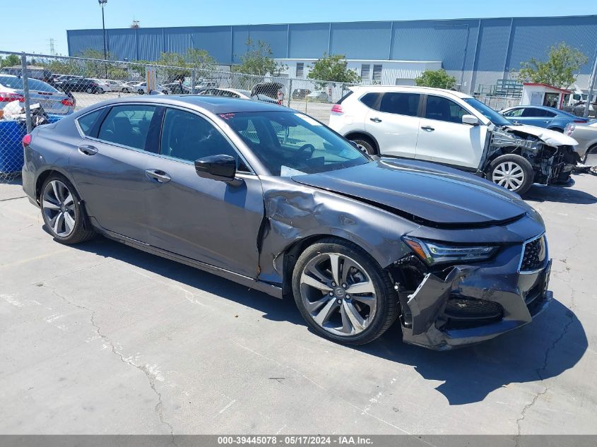 2021 Acura Tlx Advance Package VIN: 19UUB6F69MA005547 Lot: 39445078