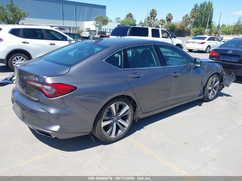 2021 Acura Tlx Advance Package VIN: 19UUB6F69MA005547 Lot: 39445078