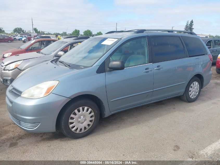 2004 Toyota Sienna Le VIN: 5TDZA23C54S212174 Lot: 39445084