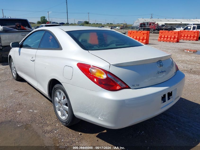 2004 Toyota Camry Solara Se VIN: 4T1CE38P44U820206 Lot: 39445088