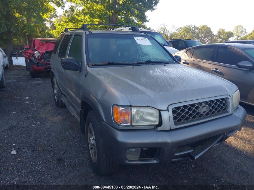 2001 Nissan Pathfinder Le/Se/Xe VIN: JN8DR07X01W502035 Lot: 39445108