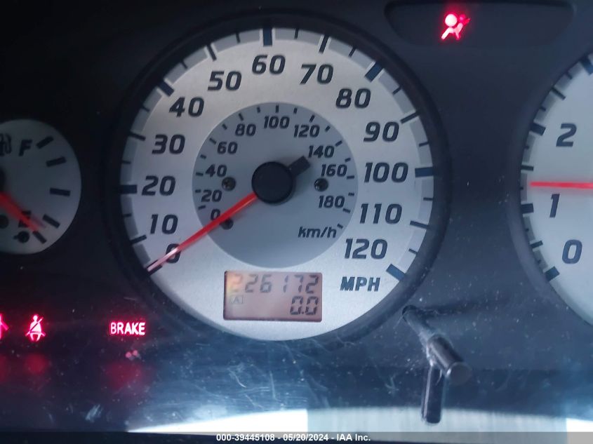 2001 Nissan Pathfinder Le/Se/Xe VIN: JN8DR07X01W502035 Lot: 39445108