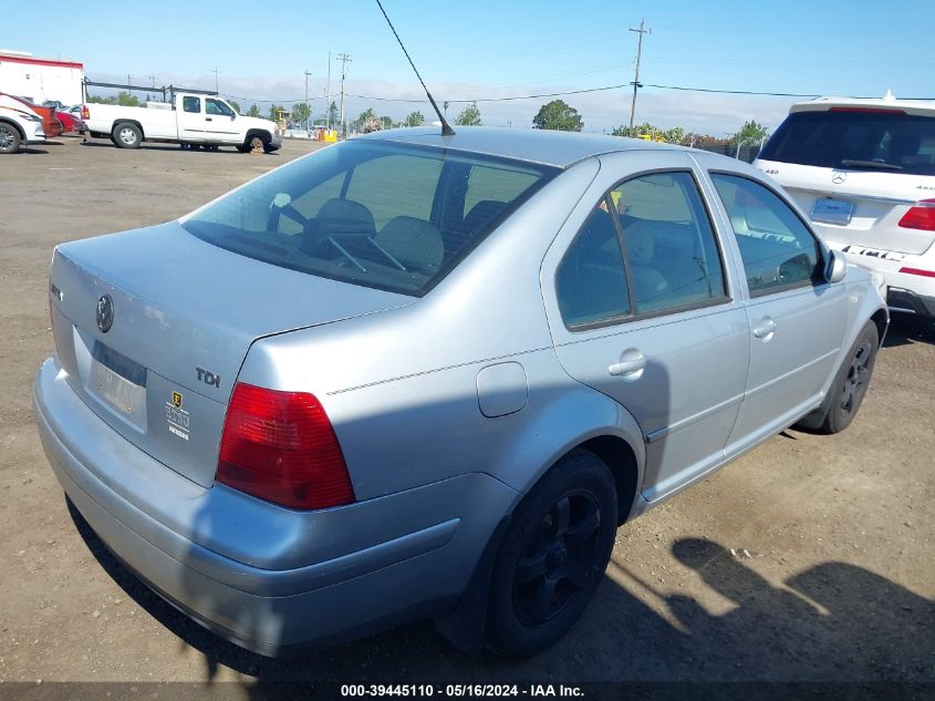 2003 Volkswagen Jetta Gl Tdi VIN: 3VWRP69M03M016208 Lot: 39445110